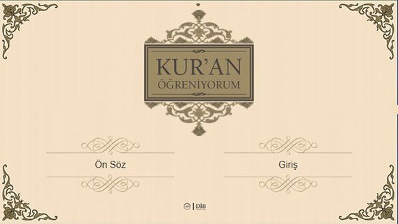 Kur'anı Kerim Öğrenmek İstiyorum - Online